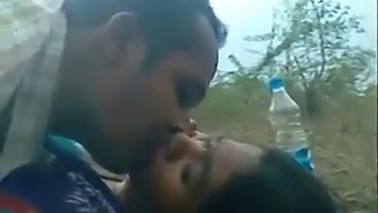 Outdoor Sex Encounter In A Jungle Setting With South Asian Actors