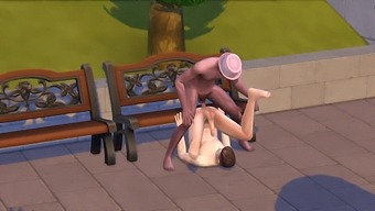 Gay Couple Engages In Outdoor Sex In Sims 4
