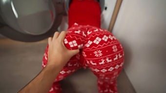 Russian Step Mom Stuck In Washing Machine During Christmas