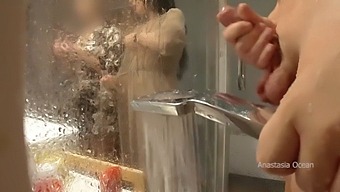 My Pervert Family: Step Mom Likes To Watch Me Jerk Off In The Bathroom.